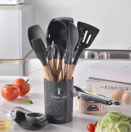 Kit de Utensílios de Cozinha 12 Peças