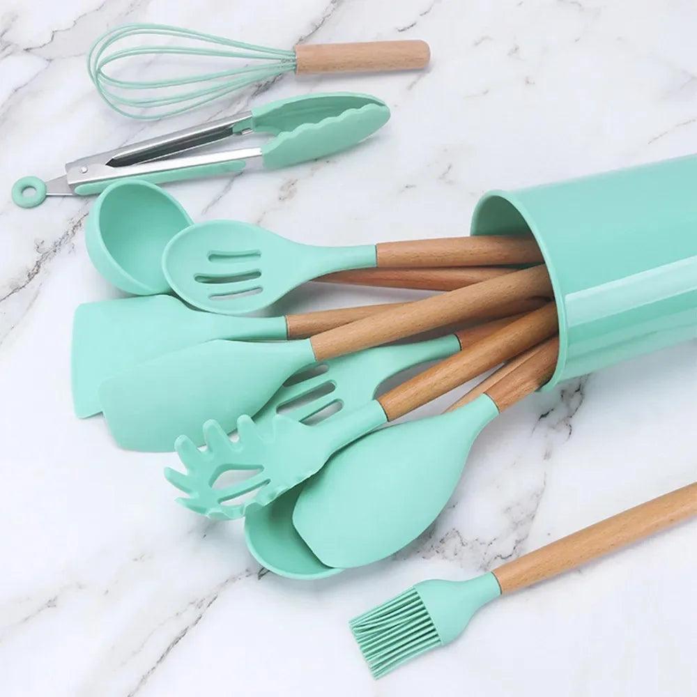 Kit de Utensílios de Cozinha 12 Peças