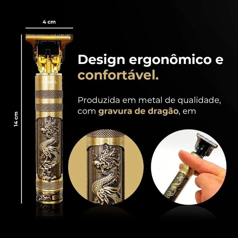 Máquina de Cortar Cabelo - Designer de Barba Elétrico Profissional