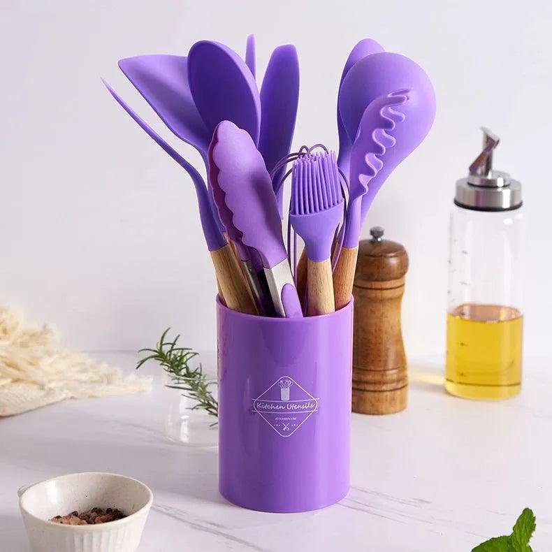 Kit de Utensílios de Cozinha 12 Peças