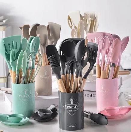 Kit de Utensílios de Cozinha 12 Peças