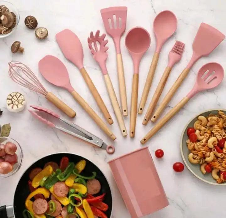 Kit de Utensílios de Cozinha 12 Peças