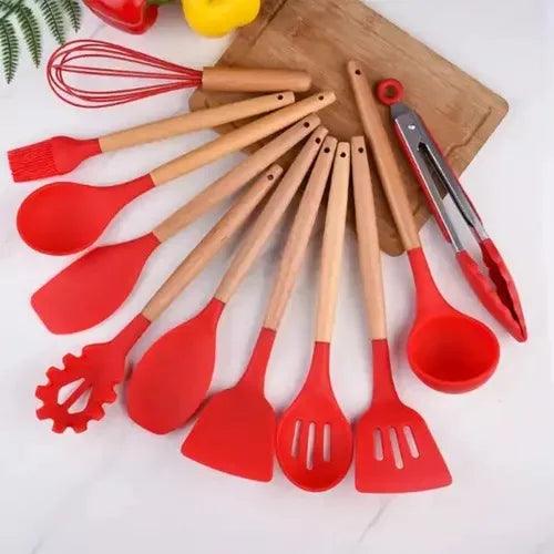 Kit de Utensílios de Cozinha 12 Peças